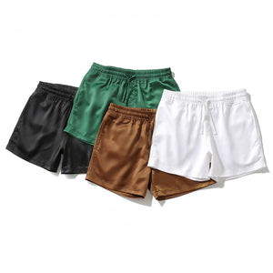 Solid Color Casual Beach Shorts