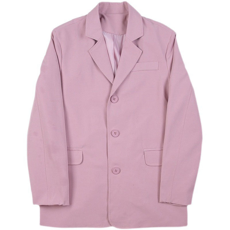 Pink Suit Trench Coat