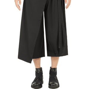 Loose Casual Cropped Pants