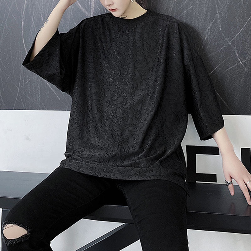 Loose Dropped Shoulder Short Sleeve T-Shirt