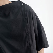 Load image into Gallery viewer, Black Thin Loose T-Shirt
