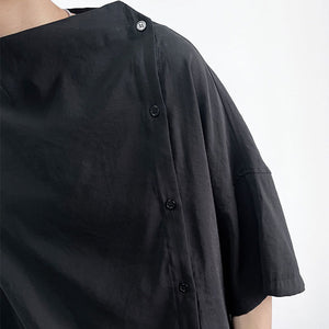 Black Thin Loose T-Shirt