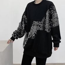 Load image into Gallery viewer, Sequin Stitching Pullover Sweater
