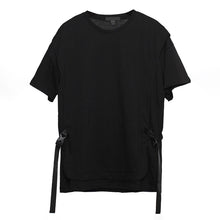 Load image into Gallery viewer, Fake Two Piece Crew Neck Ribbon Top
