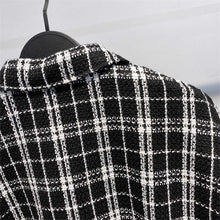 Load image into Gallery viewer, Plaid Weave Shirt Jacket
