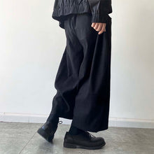 Load image into Gallery viewer, Japanese Retro Cropped Wide Leg Pants
