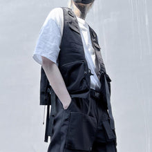 Load image into Gallery viewer, Techwear Casual Lace Vest
