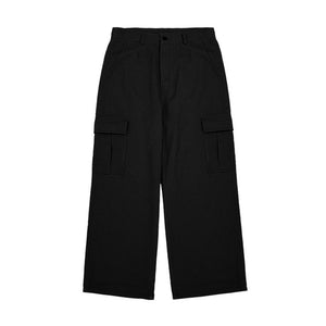 Retro Cargo Loose Wide-leg Pants