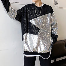 Load image into Gallery viewer, Long-sleeved Sequin Sweatshirt
