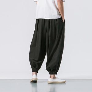 Cotton Linen Casual Pants