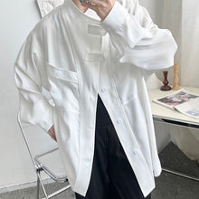 Load image into Gallery viewer, Japanese Minimalist Half Turtleneck Shirt
