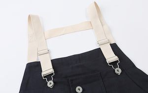 Loose Multi-Pocket Overalls