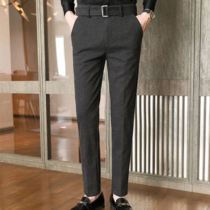 Slim Little Feet Casual Suit Pants