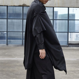 Cropped Vest Cloak