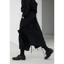 Load image into Gallery viewer, Asymmetric Tie Wide-leg Pants
