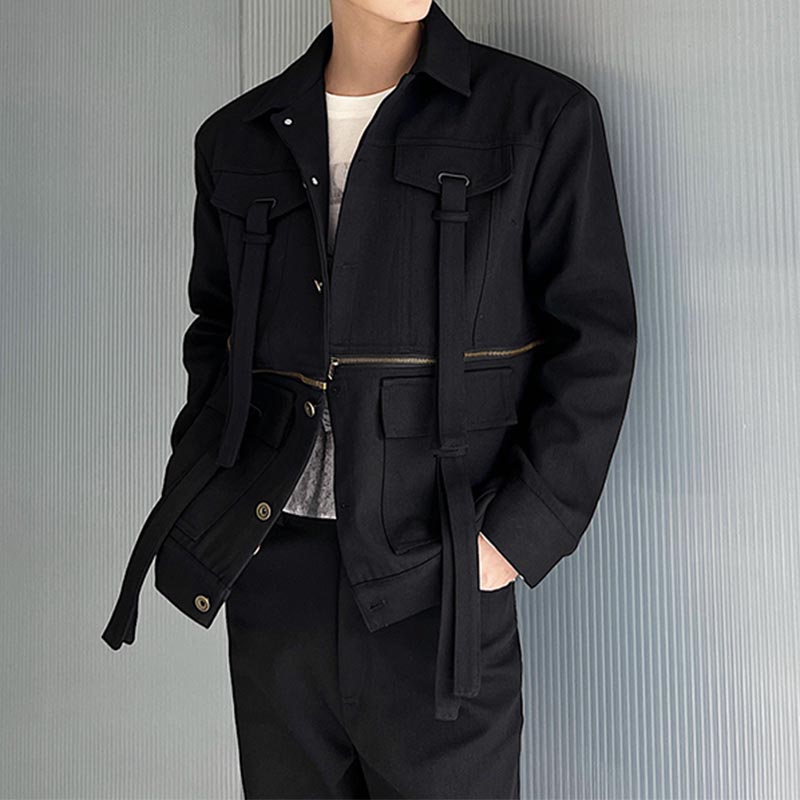 Detachable Zipper Two-Wear Jacket