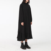 Load image into Gallery viewer, Simple Irregular Long Sleeve Dress
