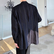 Load image into Gallery viewer, Crumpled Jacquard Irregular Shirt
