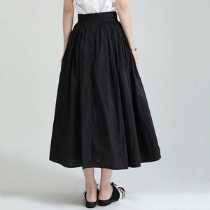 Puffy Multi-layered A-line Skirt