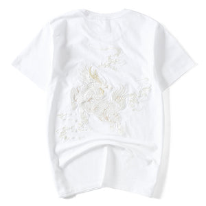 Kylin Embroidered Short Sleeve T-Shirt