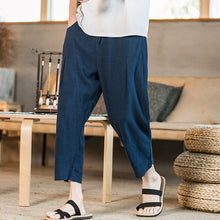 Load image into Gallery viewer, Men&#39;s Summer Linen Loose Casual Pants
