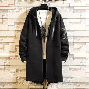 Printed Mid-length Trench Coat