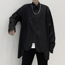 Load image into Gallery viewer, Rounded Hem Long Sleeve Shirt
