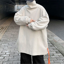 Load image into Gallery viewer, Adjustable Stand Collar Sweatshirt
