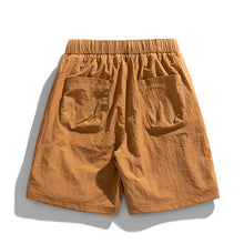 Load image into Gallery viewer, Casual Solid Color Pocket Cargo Shorts
