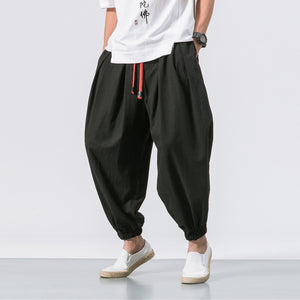 Cotton Linen Casual Pants