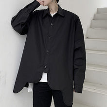 Load image into Gallery viewer, Rounded Hem Long Sleeve Shirt
