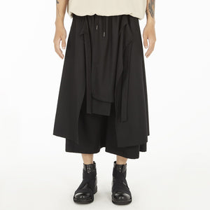 Simple Solid Color Loose Wide Leg Pants