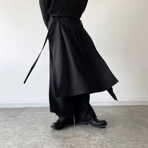 Irregular Layered Wide Leg Culottes