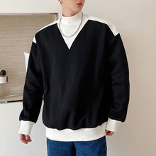 Load image into Gallery viewer, Contrasting Color Turtleneck Sweatshirt
