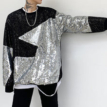 Load image into Gallery viewer, Long-sleeved Sequin Sweatshirt
