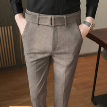 Load image into Gallery viewer, Slim Little Feet Casual Suit Pants
