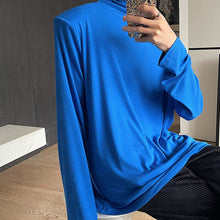 Load image into Gallery viewer, High Neck Shoulder Pad Long Sleeve T-Shirt
