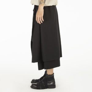 Simple Solid Color Loose Wide Leg Pants