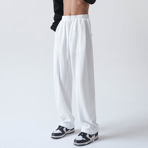 Loose Straight Leg Drawstring Sweatpants