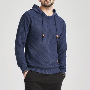 Hooded Pullover Knitted Bottoming