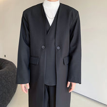 Load image into Gallery viewer, Fake Two-piece Mid-length Trench Coat
