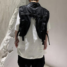 Load image into Gallery viewer, Dark Cargo Super Cropped Vest
