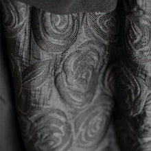 Load image into Gallery viewer, Dark Jacquard Double Panel Skirt
