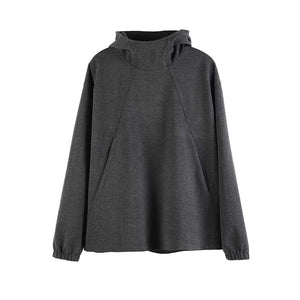 Simple Casual Long Sleeve Hoodie