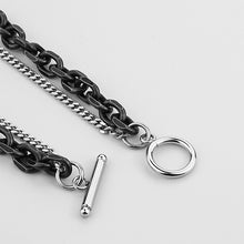 Load image into Gallery viewer, Titanium Steel Double Bracelet
