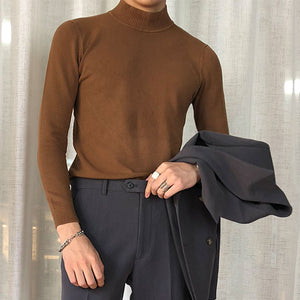 Slim Turtleneck Bottoming Shirt