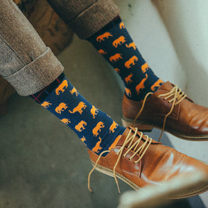 Retro Suit Socks 4 pairs