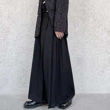 Load image into Gallery viewer, Dark A-Line Pleated Culottes
