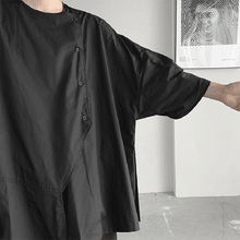 Load image into Gallery viewer, Asymmetric Three Quarter Sleeve Shirt
