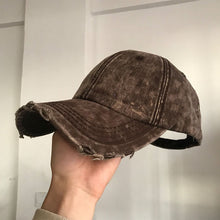 Load image into Gallery viewer, Vintage Washed Distressed Cap
